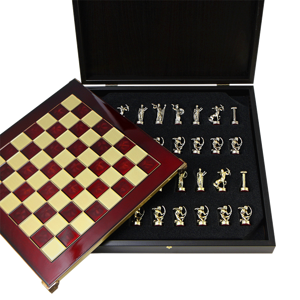 Подарочные шахматы "Античные воины"